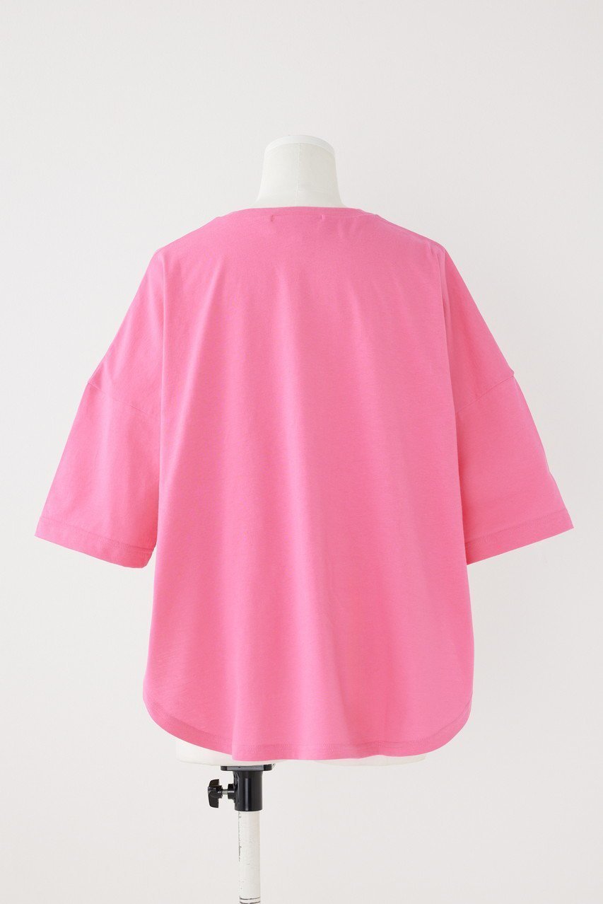 【エンフォルド/ENFOLD】のソフト天竺 ルーズBOX T/SH Tシャツ 人気、トレンドファッション・服の通販 founy(ファニー) 　ファッション　Fashion　レディースファッション　Fashion for Women　トップス・カットソー　Cut & Sew Tops　シャツ・ブラウス・オフィスカジュアル　Elegant Blouses & Button-Ups　ロングTシャツ・Tシャツ　Longline T-Shirts & Tees　カットソー・ベーシックTシャツ　Cut-and-Sewn Tops / Stretch Tees & Basics　インド　Indian Textile　オーガニック　Organic Cotton　ショート　Short, Short Length　スリーブ　Sleeve, Long Sleeve / Short Sleeve　ルーズ　Loose, Oversized　ワイド　Wide, Wide Fit　夏　Summer　春　Spring　S/S・春夏　SS, Spring/Summer, Warm Season　other-3|ID: prp329100003951695 ipo3291000000032934514