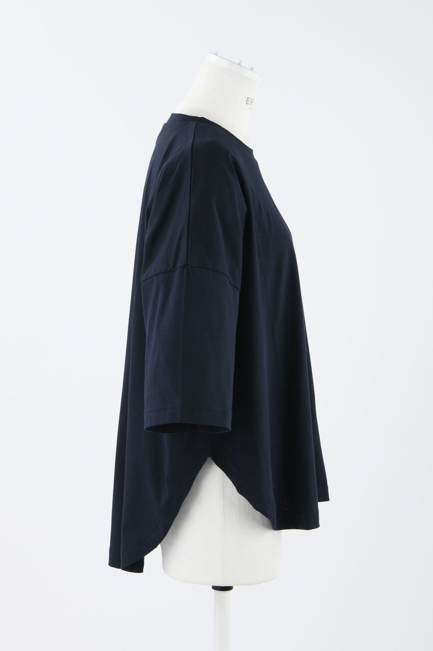 【エンフォルド/ENFOLD】のコンパクト天竺 ルーズBOX T/SH Tシャツ 人気、トレンドファッション・服の通販 founy(ファニー) 　ファッション　Fashion　レディースファッション　Fashion for Women　トップス・カットソー　Cut & Sew Tops　シャツ・ブラウス・オフィスカジュアル　Elegant Blouses & Button-Ups　ロングTシャツ・Tシャツ　Longline T-Shirts & Tees　カットソー・ベーシックTシャツ　Cut-and-Sewn Tops / Stretch Tees & Basics　インド　Indian Textile　オーガニック　Organic Cotton　コンパクト　Compact, Small Size　ショート　Short, Short Length　スリーブ　Sleeve, Long Sleeve / Short Sleeve　ルーズ　Loose, Oversized　ワイド　Wide, Wide Fit　夏　Summer　春　Spring　S/S・春夏　SS, Spring/Summer, Warm Season　other-4|ID: prp329100003951696 ipo3291000000035792050