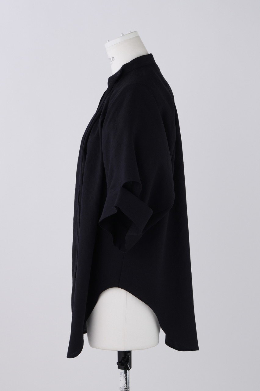 【エンフォルド/ENFOLD】のリネンライク 2way ネックBL/ブラウス 人気、トレンドファッション・服の通販 founy(ファニー) 　ファッション　Fashion　レディースファッション　Fashion for Women　トップス・カットソー　Cut & Sew Tops　シャツ・ブラウス・オフィスカジュアル　Elegant Blouses & Button-Ups　カフス　Cuff Design　ショート　Short, Short Length　スリット　Slit, Slit Detail　スリーブ　Sleeve, Long Sleeve / Short Sleeve　セットアップ　Set-Up, Coordinated Outfit　センター　Center, Center Line　定番　Standard, Basic Item　人気　Popular, Best Seller　フロント　Front, Front Design　羽織　Haori, Light Jacket　ワイド　Wide, Wide Fit　おすすめ　Recommended / Our Picks　夏　Summer　other-2|ID: prp329100003951698 ipo3291000000032911241