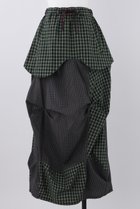 【ナゴンスタンス/nagonstans】のWashed Check コクーンShape SK/スカート Zucchini|ID: prp329100003951720 ipo3291000000035814309