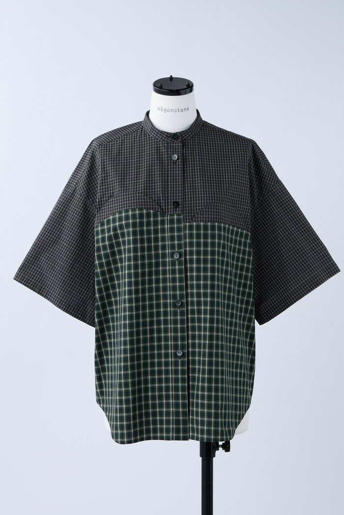 【ナゴンスタンス/nagonstans】のWashed Check SH/シャツ インテリア・キッズ・メンズ・レディースファッション・服の通販 founy(ファニー) https://founy.com/ ファッション Fashion レディースファッション Fashion for Women トップス・カットソー Cut & Sew Tops シャツ・ブラウス・オフィスカジュアル Elegant Blouses & Button-Ups ショート Short, Short Length スリーブ Sleeve, Long Sleeve / Short Sleeve チェック Check, Plaid, Tartan ボックス Boxy, Box Shape ワッシャー Washer, Crinkled Finish |ID: prp329100003951721 ipo3291000000032911179