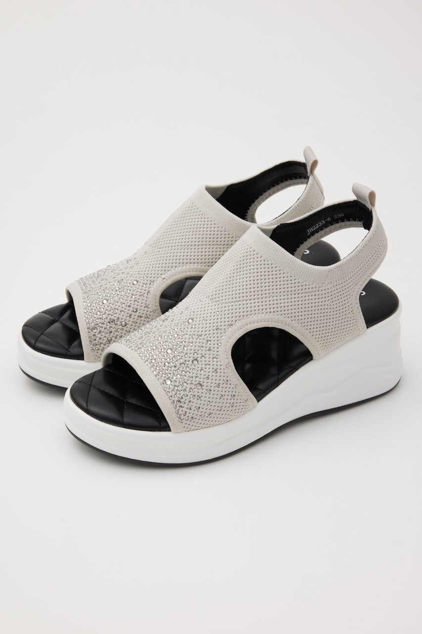 【スタッカート/STACCATO】のスタイルNEOカバーアップスポーツサンダル インテリア・キッズ・メンズ・レディースファッション・服の通販 founy(ファニー) 　ファッション　Fashion　レディースファッション　Fashion for Women　スポーツウェア　Functional & Stylish Sportswear　サンダル&ミュール　Sandals & Mules　サンダル　Sandals, Summer Shoes　ストーン　Stone, Gem-Like　リラックス　Relax, Relaxed Fit　人気　Popular, Best Seller　グレー|ID: prp329100003951728 ipo3291000000032885470