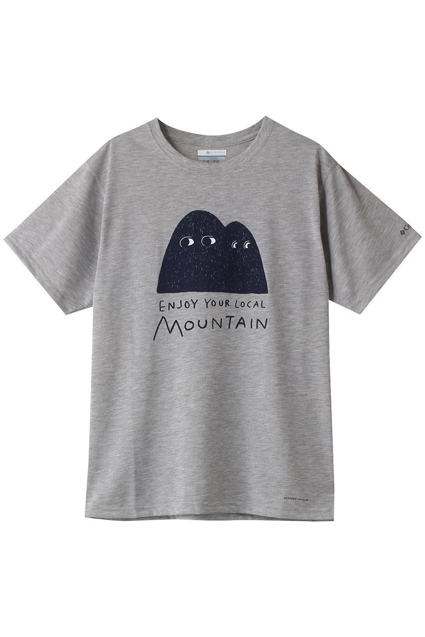 【コロンビア/Columbia / KIDS】の【Kids】ユースエンジョイマウンテンライフショートスリーブTシャツ インテリア・キッズ・メンズ・レディースファッション・服の通販 founy(ファニー) 　ファッション　Fashion　キッズファッション　KIDS　トップス・カットソー　Tops/Tees/Kids　アウトドア　Outdoor　グラフィック　Graphic　フロント　Front　Columbia Grey Heathe|ID: prp329100003951746 ipo3291000000026055507