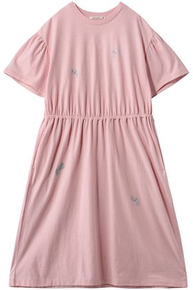 【ミナ ペルホネン/mina perhonen / KIDS】の【KIDS】choucho ワンピース ネイビー 150/12Y 人気、トレンドファッション・服の通販 founy(ファニー) ファッション Fashion キッズファッション Fashion for Kids ワンピース Dresses スリーブ Sleeve, Long Sleeve / Short Sleeve フェミニン Feminine, Girly フレア Flare, Flared |ID:prp329100003953491