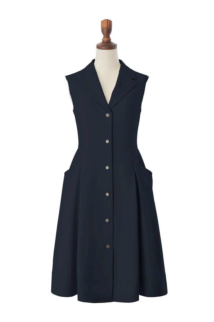 【デイジーリン/DAISY LIN】のDress “Miss Daisy” インテリア・キッズ・メンズ・レディースファッション・服の通販 founy(ファニー) 　ファッション　Fashion　レディースファッション　Fashion for Women　ワンピース　Dresses　フォーマル・パーティードレス・結婚式用ドレス　Elegant & Casual Dresses　チュニック　Tunic Tops & Dresses　オレンジ　Orange　クラシカル　Classical, Vintage-Inspired　チュニック　Tunic, Long Top　ドレス　Dress, One-Piece　ポケット　Pocket, Pocket Detail　女優　Actress Style, Celebrity Inspired　ミッドナイトブルー|ID: prp329100003953512 ipo3291000000032899180