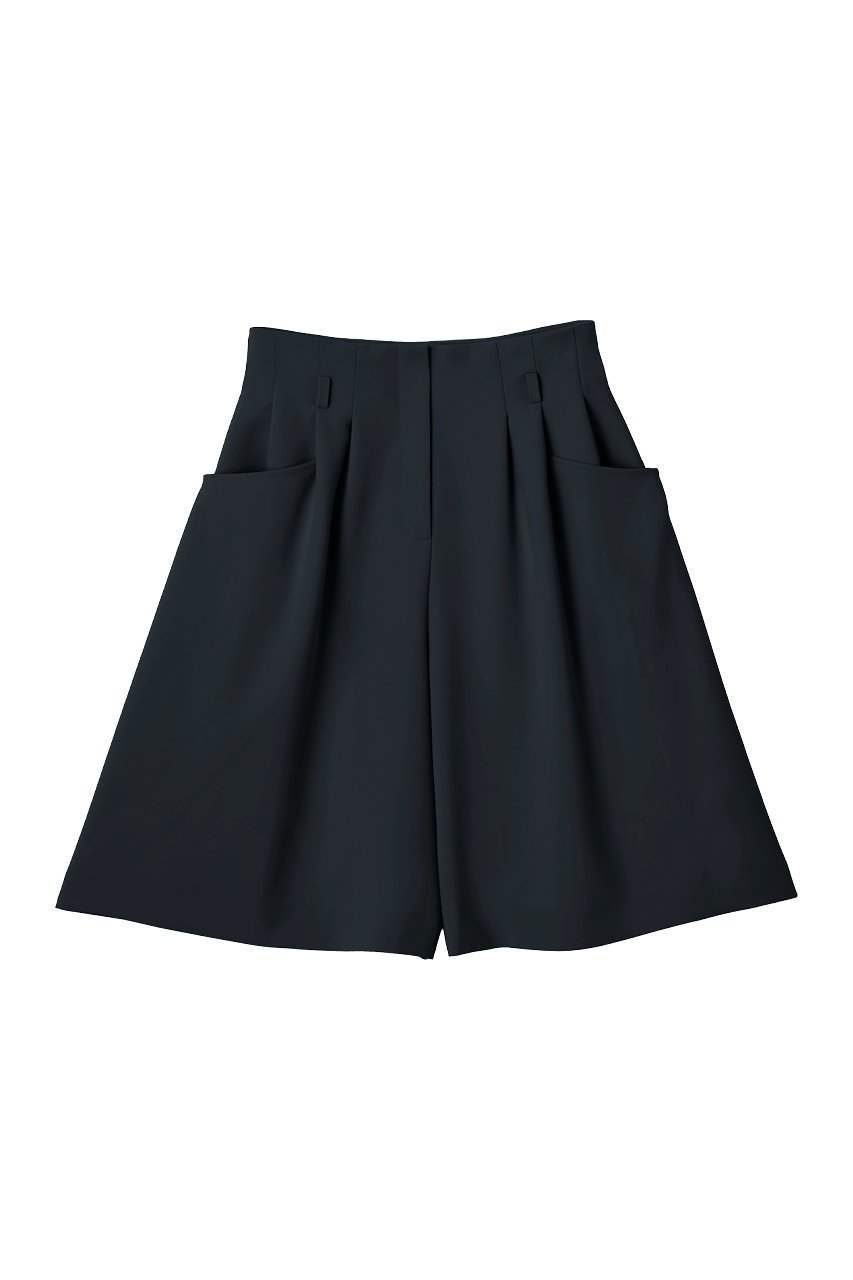 【デイジーリン/DAISY LIN】のPants “Flare Culottes II” インテリア・キッズ・メンズ・レディースファッション・服の通販 founy(ファニー) 　ファッション　Fashion　レディースファッション　Fashion for Women　スカート　Skirts　パンツ　Pants & Trousers　ショートパンツ・ハーフパンツ　High-Waisted & Relaxed Shorts　ウォッシャブル　Machine Washable　キュロット　Culottes, Wide Shorts　ショート　Short, Short Length　ポケット　Pocket, Pocket Detail　人気　Popular, Best Seller　ミッドナイトブルー|ID: prp329100003953513 ipo3291000000036123432