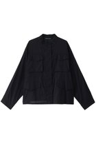 【ミズイロ インド/mizuiro ind】のsheer military shirt シャツ navy|ID: prp329100003953533 ipo3291000000028425018