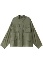 【ミズイロ インド/mizuiro ind】のsheer military shirt シャツ khakiA|ID: prp329100003953533 ipo3291000000036401862