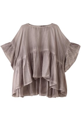 【ミズイロ インド/mizuiro ind】のpigmented die wide gather P/O プルオーバー 人気、トレンドファッション・服の通販 founy(ファニー) ファッション Fashion レディースファッション WOMEN トップス・カットソー Tops/Tshirt シャツ/ブラウス Shirts/Blouses プルオーバー Pullover ショート Short スリーブ Sleeve フリル Frills ヘムライン Hemline リラックス Relax 春 Spring |ID:prp329100003953534