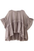 【ミズイロ インド/mizuiro ind】のpigmented die wide gather P/O プルオーバー beige|ID:prp329100003953534