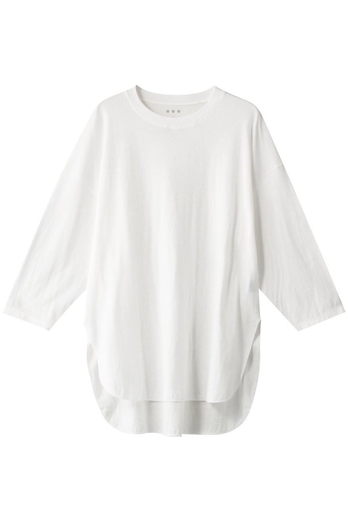 【スリー ドッツ/three dots】のSmile cotton ロングスリーブTシャツ インテリア・キッズ・メンズ・レディースファッション・服の通販 founy(ファニー) https://founy.com/ ファッション Fashion レディースファッション WOMEN トップス・カットソー Tops/Tshirt シャツ/ブラウス Shirts/Blouses ロング / Tシャツ T-Shirts カットソー Cut and Sewn シンプル Simple スリット Slit スリーブ Sleeve ベーシック Basic ロング Long 再入荷 Restock/Back In Stock/Re Arrival 定番 Standard |ID: prp329100003955066 ipo3291000000026074739