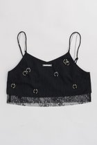 【プランク プロジェクト/PRANK PROJECT】のボディーピアスレイヤードブラトップ / Body Piercing Layered Bra Top BLK(ブラック)|ID: prp329100003955069 ipo3291000000032909328