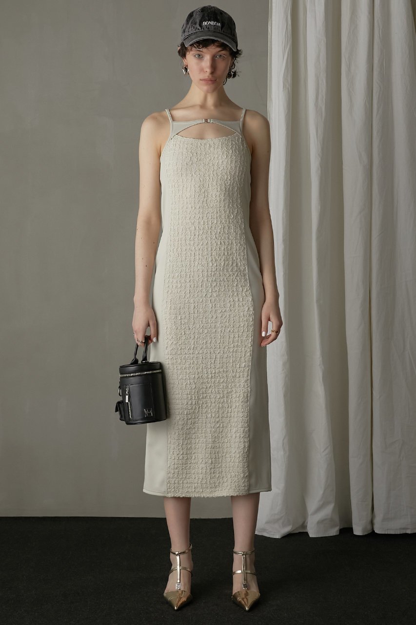 【プランク プロジェクト/PRANK PROJECT】の2WAYキャミドレス / 2WAY Cami Dress 人気、トレンドファッション・服の通販 founy(ファニー) 　ファッション　Fashion　レディースファッション　Fashion for Women　ワンピース　Dresses　フォーマル・パーティードレス・結婚式用ドレス　Elegant & Casual Dresses　チュニック　Tunic Tops & Dresses　おすすめ　Recommended / Our Picks　キャミワンピース　Cami Dress, Slip Dress　コンビ　Combo, Combination Style　シャーリング　Shirring, Ruched　ストレッチ　Stretch, Stretchy Fabric　スポーティ　Sporty, Casual Athletic　スリット　Slit, Slit Detail　チュニック　Tunic, Long Top　ドレス　Dress, One-Piece　フロント　Front, Front Design　レギンス　Leggings, Stretch Pants　ロング　Long, Long-Length　other-3|ID: prp329100003955071 ipo3291000000032898972
