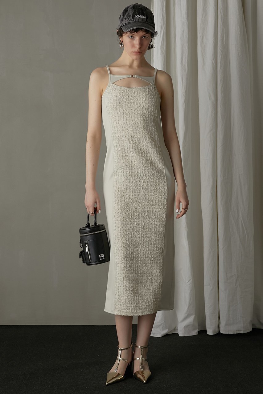 【プランク プロジェクト/PRANK PROJECT】の2WAYキャミドレス / 2WAY Cami Dress 人気、トレンドファッション・服の通販 founy(ファニー) 　ファッション　Fashion　レディースファッション　Fashion for Women　ワンピース　Dresses　フォーマル・パーティードレス・結婚式用ドレス　Elegant & Casual Dresses　チュニック　Tunic Tops & Dresses　おすすめ　Recommended / Our Picks　キャミワンピース　Cami Dress, Slip Dress　コンビ　Combo, Combination Style　シャーリング　Shirring, Ruched　ストレッチ　Stretch, Stretchy Fabric　スポーティ　Sporty, Casual Athletic　スリット　Slit, Slit Detail　チュニック　Tunic, Long Top　ドレス　Dress, One-Piece　フロント　Front, Front Design　レギンス　Leggings, Stretch Pants　ロング　Long, Long-Length　other-7|ID: prp329100003955071 ipo3291000000032898988