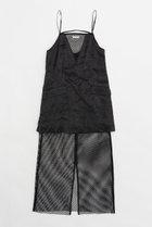 【プランク プロジェクト/PRANK PROJECT】のメッシュコンビキャミワンピース / Mesh Combi Cami Dress BLK(ブラック)|ID: prp329100003955072 ipo3291000000034421951
