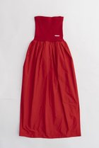 【プランク プロジェクト/PRANK PROJECT】のニットコンビベアドレス / Knit Combi Bare Dress RED(レッド)|ID:prp329100003955074
