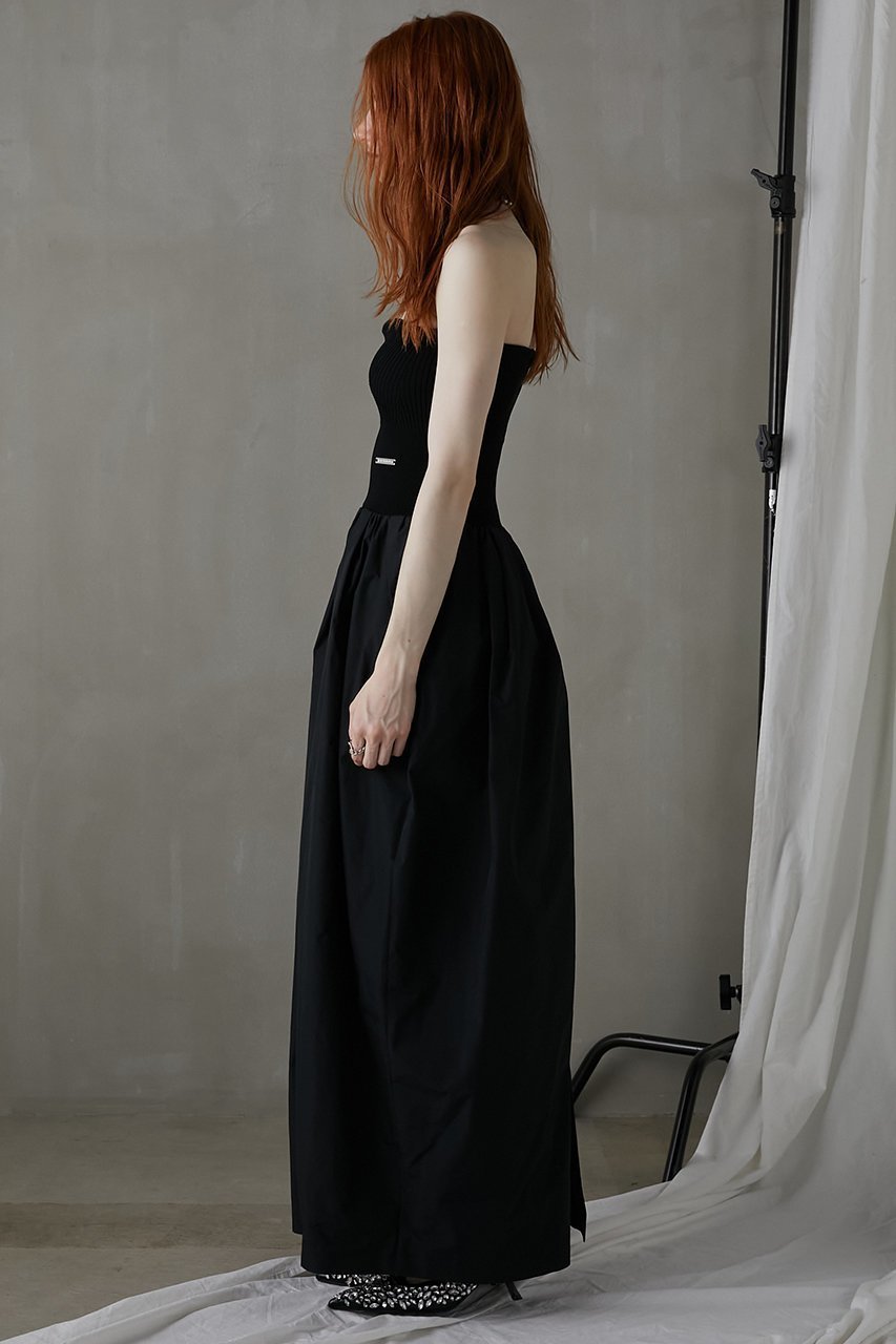 【プランク プロジェクト/PRANK PROJECT】のニットコンビベアドレス / Knit Combi Bare Dress 人気、トレンドファッション・服の通販 founy(ファニー) 　ファッション　Fashion　レディースファッション　WOMEN　ワンピース　Dress　ドレス　Party Dresses　チュニック　Tunic　おすすめ　Recommend　インナー　Inner　オケージョン　Occasion　タフタ　Taffeta　タンク　Tank　ダウン　Down　チュニック　Tunic　ドレス　Dress　フィット　Fit　ロング　Long　other-3|ID: prp329100003955074 ipo3291000000032025311