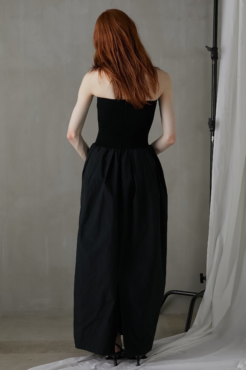 【プランク プロジェクト/PRANK PROJECT】のニットコンビベアドレス / Knit Combi Bare Dress 人気、トレンドファッション・服の通販 founy(ファニー) 　ファッション　Fashion　レディースファッション　WOMEN　ワンピース　Dress　ドレス　Party Dresses　チュニック　Tunic　おすすめ　Recommend　インナー　Inner　オケージョン　Occasion　タフタ　Taffeta　タンク　Tank　ダウン　Down　チュニック　Tunic　ドレス　Dress　フィット　Fit　ロング　Long　other-4|ID: prp329100003955074 ipo3291000000032025312