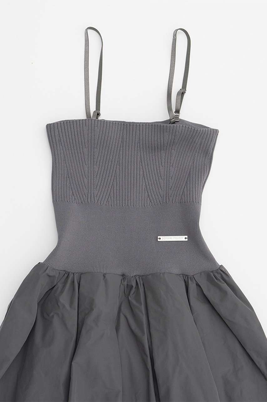 【プランク プロジェクト/PRANK PROJECT】のニットコンビベアドレス / Knit Combi Bare Dress 人気、トレンドファッション・服の通販 founy(ファニー) 　ファッション　Fashion　レディースファッション　Fashion for Women　ワンピース　Dresses　フォーマル・パーティードレス・結婚式用ドレス　Elegant & Casual Dresses　チュニック　Tunic Tops & Dresses　おすすめ　Recommended / Our Picks　インナー　Innerwear　オケージョン　Occasion Wear　タフタ　Taffeta, Structured Fabric　タンク　Tank Top, Sleeveless Top　ダウン　Down, Puffer　チュニック　Tunic, Long Top　ドレス　Dress, One-Piece　フィット　Fit, Slim Fit　ロング　Long, Long-Length　other-2|ID: prp329100003955074 ipo3291000000032917313