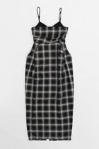 【プランク プロジェクト/PRANK PROJECT】のコントラクティブチェックワンピース / Contractive Check One Piece BLK(ブラック)|ID: prp329100003955075 ipo3291000000036795398