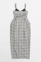 【プランク プロジェクト/PRANK PROJECT】のコントラクティブチェックワンピース / Contractive Check One Piece GRY(グレー)|ID: prp329100003955075 ipo3291000000036795399