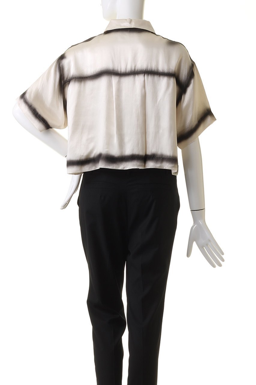 【プランク プロジェクト/PRANK PROJECT】のペイントサテンショートシャツ / Painted Satin Short Shirt 人気、トレンドファッション・服の通販 founy(ファニー) 　ファッション　Fashion　レディースファッション　Fashion for Women　トップス・カットソー　Cut & Sew Tops　シャツ・ブラウス・オフィスカジュアル　Elegant Blouses & Button-Ups　ロングTシャツ・Tシャツ　Longline T-Shirts & Tees　おすすめ　Recommended / Our Picks　サテン　Satin, Glossy Fabric　ショート　Short, Short Length　シルク　Silk, 100% Silk　スリーブ　Sleeve, Long Sleeve / Short Sleeve　マキシ　Maxi, Full Length　ワイド　Wide, Wide Fit　夏　Summer　other-4|ID: prp329100003955088 ipo3291000000032909539