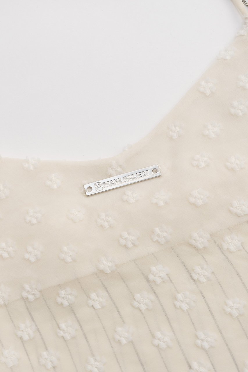 【プランク プロジェクト/PRANK PROJECT】のレイヤードブラトップ / Layered Bra Top 人気、トレンドファッション・服の通販 founy(ファニー) 　ファッション　Fashion　レディースファッション　WOMEN　トップス・カットソー　Tops/Tshirt　キャミソール / ノースリーブ　No Sleeves　シャツ/ブラウス　Shirts/Blouses　オーガンジー　Organdy　クール　Cool　サテン　Satin　ストライプ　Stripe　タンク　Tank　チェーン　Chain　デニム　Denim　ノースリーブ　No Sleeve　ビスチェ　Bustier　ラップ　Wrap　リネン　Linen　ワイド　Wide　夏　Summer　other-2|ID: prp329100003955089 ipo3291000000031457781