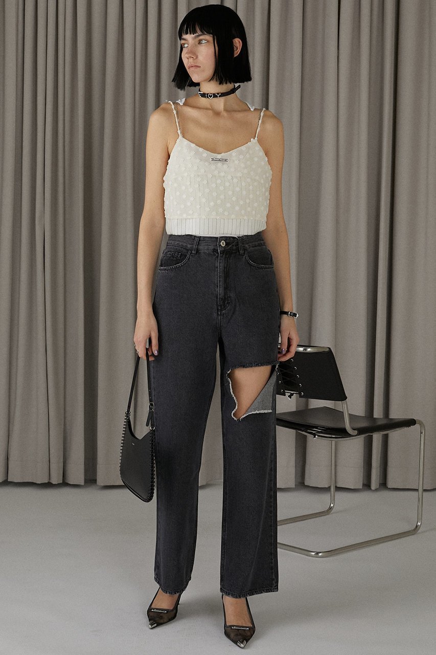 【プランク プロジェクト/PRANK PROJECT】のレイヤードブラトップ / Layered Bra Top 人気、トレンドファッション・服の通販 founy(ファニー) 　ファッション　Fashion　レディースファッション　WOMEN　トップス・カットソー　Tops/Tshirt　キャミソール / ノースリーブ　No Sleeves　シャツ/ブラウス　Shirts/Blouses　オーガンジー　Organdy　クール　Cool　サテン　Satin　ストライプ　Stripe　タンク　Tank　チェーン　Chain　デニム　Denim　ノースリーブ　No Sleeve　ビスチェ　Bustier　ラップ　Wrap　リネン　Linen　ワイド　Wide　夏　Summer　other-3|ID: prp329100003955089 ipo3291000000031457783