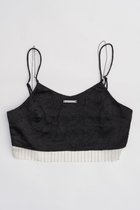 【プランク プロジェクト/PRANK PROJECT】のレイヤードブラトップ / Layered Bra Top 人気、トレンドファッション・服の通販 founy(ファニー) ファッション Fashion レディースファッション Fashion for Women トップス・カットソー Cut & Sew Tops キャミソール&ノースリーブ Camisoles & Sleeveless Tops シャツ・ブラウス・オフィスカジュアル Elegant Blouses & Button-Ups オーガンジー Organza Fabric クール Cool, Chic サテン Satin, Glossy Fabric ストライプ Stripe, Striped Pattern タンク Tank Top, Sleeveless Top チェーン Chain, Chain Strap デニム Denim, Jeans Material ノースリーブ Sleeveless, No-Sleeve ビスチェ Bustier, Corset Top ラップ Wrap, Wrap Design リネン Linen, Linen Fabric ワイド Wide, Wide Fit 夏 Summer thumbnail BLK(ブラック)|ID: prp329100003955089 ipo3291000000036725065