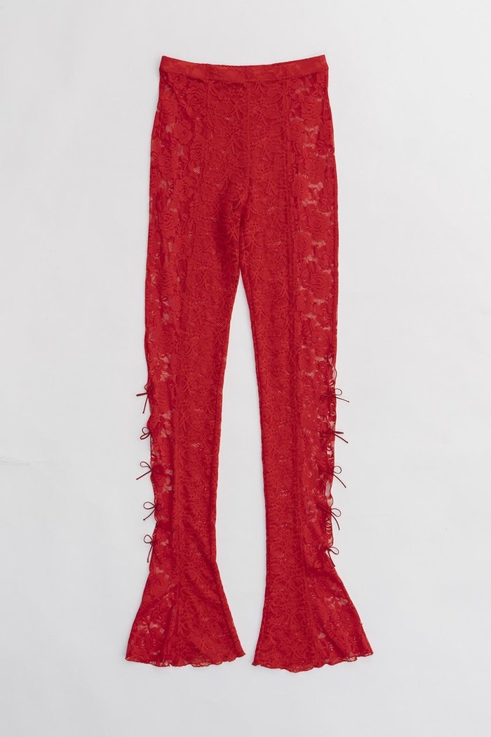 【プランク プロジェクト/PRANK PROJECT】のレースフレアレギンス / Lace Flare Leggings インテリア・キッズ・メンズ・レディースファッション・服の通販 founy(ファニー) https://founy.com/ ファッション Fashion レディースファッション Fashion for Women パンツ Pants & Trousers レギンス Leggings & Stretch Pants レッグウェア・ストッキング Legwear & Hosiery おすすめ Recommended / Our Picks くるぶし Ankle-Length ストレッチ Stretch, Stretchy Fabric フレア Flare, Flared リボン Ribbon, Bow レギンス Leggings, Stretch Pants レース Lace, Lace Fabric |ID: prp329100003955105 ipo3291000000035893726