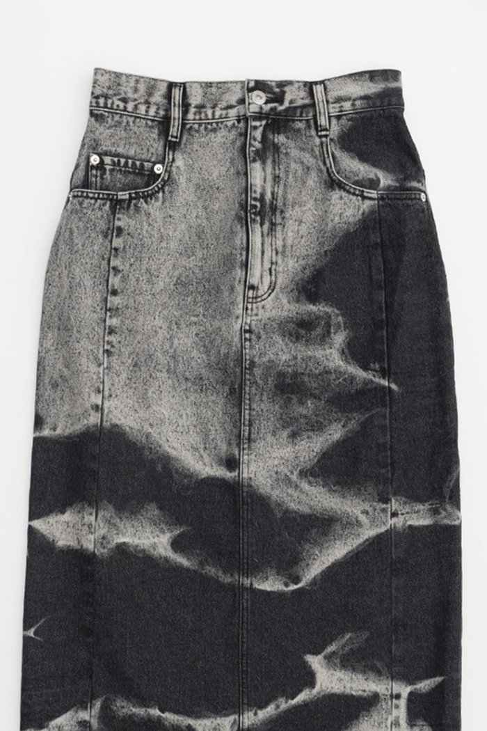 【プランク プロジェクト/PRANK PROJECT】のデニムタイトマキシスカート / Denim Tight Maxi Skirt インテリア・キッズ・メンズ・レディースファッション・服の通販 founy(ファニー) https://founy.com/ ファッション Fashion レディースファッション Fashion for Women スカート Skirts ロングスカート Long Skirts / Maxi & Midi Skirts シンプル Simple, Minimal スタンダード Standard, Basic デニム Denim, Jeans Material パターン Pattern, Design Print ブリーチ Bleach, Washed Finish ポケット Pocket, Pocket Detail マーブル Marble, Marble Pattern ロング Long, Long-Length 再入荷 Restock / Back in Stock |ID: prp329100003955106 ipo3291000000032768880