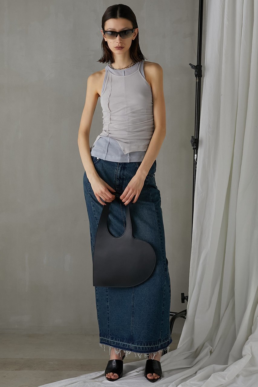 【プランク プロジェクト/PRANK PROJECT】のデニムタイトマキシスカート / Denim Tight Maxi Skirt 人気、トレンドファッション・服の通販 founy(ファニー) 　ファッション　Fashion　レディースファッション　Fashion for Women　スカート　Skirts　ロングスカート　Long Skirts / Maxi & Midi Skirts　シンプル　Simple, Minimal　スタンダード　Standard, Basic　デニム　Denim, Jeans Material　パターン　Pattern, Design Print　ブリーチ　Bleach, Washed Finish　ポケット　Pocket, Pocket Detail　マーブル　Marble, Marble Pattern　ロング　Long, Long-Length　再入荷　Restock / Back in Stock　other-3|ID: prp329100003955106 ipo3291000000032768884