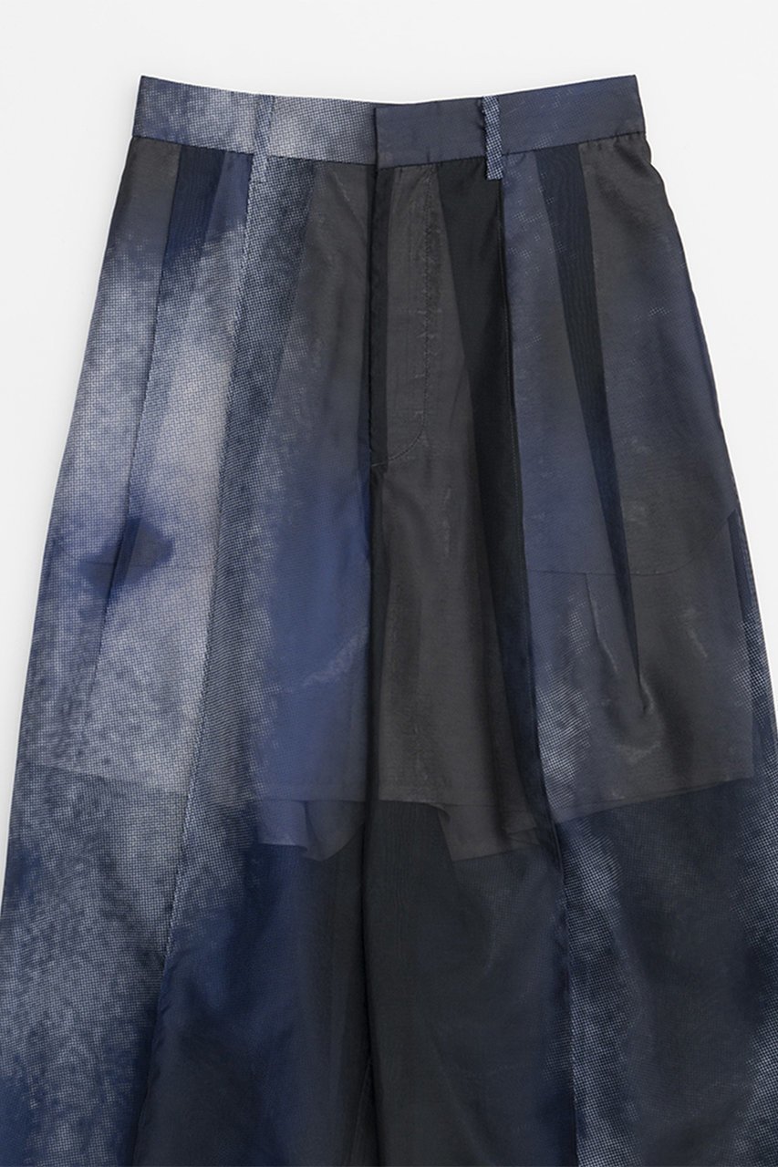 【プランク プロジェクト/PRANK PROJECT】のアブストラクトプリントパンツ / Abstract Printed Pants 人気、トレンドファッション・服の通販 founy(ファニー) 　ファッション　Fashion　レディースファッション　Fashion for Women　パンツ　Pants & Trousers　シアー　Sheer, See-Through　スラックス　Slacks, Dress Pants　セットアップ　Set-Up, Coordinated Outfit　プリント　Print, Printed Pattern　リラックス　Relax, Relaxed Fit　エレガント 上品　Elegant　other-2|ID: prp329100003955110 ipo3291000000035279741