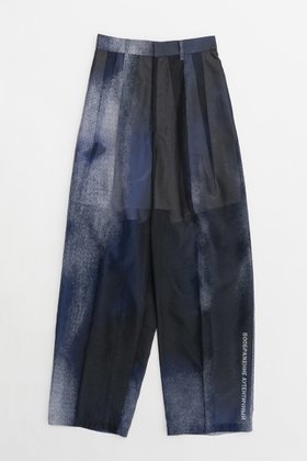 【プランク プロジェクト/PRANK PROJECT】のアブストラクトプリントパンツ / Abstract Printed Pants 人気、トレンドファッション・服の通販 founy(ファニー) ファッション Fashion レディースファッション Fashion for Women パンツ Pants & Trousers シアー Sheer, See-Through スラックス Slacks, Dress Pants セットアップ Set-Up, Coordinated Outfit プリント Print, Printed Pattern リラックス Relax, Relaxed Fit エレガント 上品 Elegant |ID:prp329100003955110