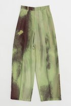 【プランク プロジェクト/PRANK PROJECT】のアブストラクトプリントパンツ / Abstract Printed Pants GRN(グリーン)|ID: prp329100003955110 ipo3291000000036867338