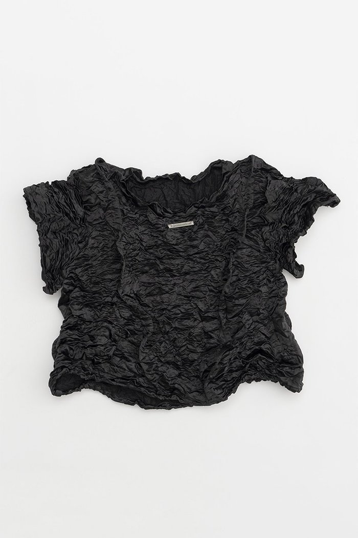 【プランク プロジェクト/PRANK PROJECT】のワイヤーワッシャートップ / Wire Washed Top インテリア・キッズ・メンズ・レディースファッション・服の通販 founy(ファニー) https://founy.com/ ファッション Fashion レディースファッション Ladies' Fashion Online トップス・カットソー Tops/Tshirt シャツ/ブラウス Shirts/Blouses ロング / Tシャツ T-Shirts カットソー Cut and Sewn おすすめ Recommend サテン Satin ショート Short ストレート Straight スリーブ Sleeve セットアップ Set Up フォルム Form フロント Front ワイヤー Wire エレガント 上品 Elegant 今季 This Season 再入荷 Restock/Back In Stock/Re Arrival |ID: prp329100003955117 ipo3291000000032662127
