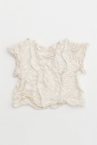 【プランク プロジェクト/PRANK PROJECT】のワイヤーワッシャートップ / Wire Washed Top 人気、トレンドファッション・服の通販 founy(ファニー) ファッション Fashion レディースファッション Ladies' Fashion Online トップス・カットソー Tops/Tshirt シャツ/ブラウス Shirts/Blouses ロング / Tシャツ T-Shirts カットソー Cut and Sewn おすすめ Recommend サテン Satin ショート Short ストレート Straight スリーブ Sleeve セットアップ Set Up フォルム Form フロント Front ワイヤー Wire エレガント 上品 Elegant 今季 This Season 再入荷 Restock/Back In Stock/Re Arrival thumbnail WHT(ホワイト)|ID: prp329100003955117 ipo3291000000032662129