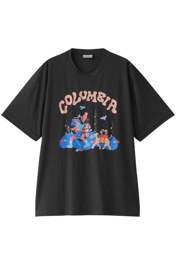 【コロンビア/Columbia / MEN】の【MEN】エンジョイマウンテンライフオムニフリーズゼロショートスリーブTシャツ インテリア・キッズ・メンズ・レディースファッション・服の通販 founy(ファニー) https://founy.com/ ファッション Fashion メンズファッション Fashion for Men トップス・カットソー Cut & Sew Tops メンズシャツ Shirts アウトドア Outdoor Clothing イラスト Illustration カラフル Colorful Design グラフィック Graphic, Graphic Design ショート Short, Short Length スリーブ Sleeve, Long Sleeve / Short Sleeve 夏 Summer |ID: prp329100003955138 ipo3291000000032805706