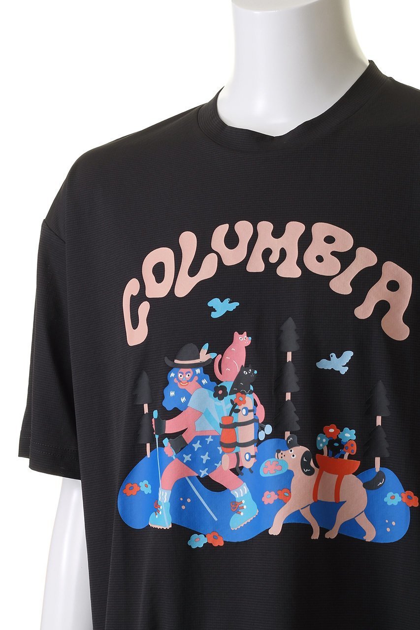 【コロンビア/Columbia / MEN】の【MEN】エンジョイマウンテンライフオムニフリーズゼロショートスリーブTシャツ 人気、トレンドファッション・服の通販 founy(ファニー) 　ファッション　Fashion　メンズファッション　Fashion for Men　トップス・カットソー　Cut & Sew Tops　メンズシャツ　Shirts　アウトドア　Outdoor Clothing　イラスト　Illustration　カラフル　Colorful Design　グラフィック　Graphic, Graphic Design　ショート　Short, Short Length　スリーブ　Sleeve, Long Sleeve / Short Sleeve　夏　Summer　other-5|ID: prp329100003955138 ipo3291000000032805712