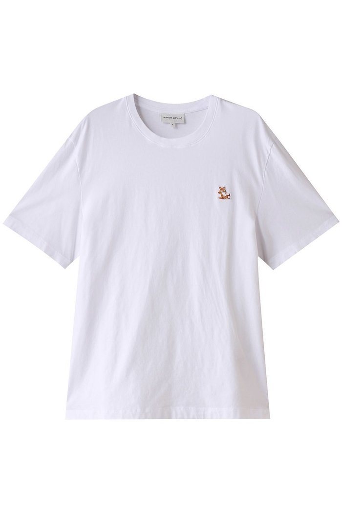 【メゾン キツネ/MAISON KITSUNE / MEN】の【MEN】CHILLAX FOX PATCH レギュラー Tシャツ インテリア・キッズ・メンズ・レディースファッション・服の通販 founy(ファニー) https://founy.com/ ファッション Fashion メンズファッション Fashion for Men トップス・カットソー Cut & Sew Tops メンズシャツ Shirts ショート Short, Short Length シンプル Simple, Minimal スウェット / スエット Sweatshirt, Sweatwear スリーブ Sleeve, Long Sleeve / Short Sleeve デニム Denim, Jeans Material リラックス Relax, Relaxed Fit レギュラー Regular, Standard Fit ワンポイント One Point, Statement Accent |ID: prp329100003956509 ipo3291000000032937458