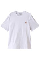 【メゾン キツネ/MAISON KITSUNE / MEN】の【MEN】CHILLAX FOX PATCH レギュラー Tシャツ ホワイト|ID: prp329100003956509 ipo3291000000032937458