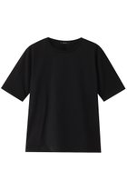 【アルアバイル/allureville】のBASIC T 大人の最旬トレンドファッション＆コーディネート founy(ファウニー) ファッション Fashion レディースファッション Fashion for Women トップス・カットソー Cut & Sew Tops シャツ・ブラウス・オフィスカジュアル Elegant Blouses & Button-Ups ロングTシャツ・Tシャツ Longline T-Shirts & Tees カットソー・ベーシックTシャツ Cut-and-Sewn Tops / Stretch Tees & Basics インナー Innerwear コンパクト Compact, Small Size ショート Short, Short Length シンプル Simple, Minimal スリーブ Sleeve, Long Sleeve / Short Sleeve ベーシック Basic, Essential thumbnail ブラック|ID: prp329100003956535 ipo3291000000036986451