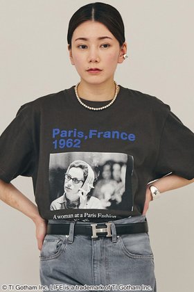 【カレンソロジー/Curensology】の【LIFE PICTURE COLLECTION】別注SLTシャツ(ヨコ) 人気、トレンドファッション・服の通販 founy(ファニー) ファッション Fashion レディースファッション WOMEN トップス・カットソー Tops/Tshirt シャツ/ブラウス Shirts/Blouses ロング / Tシャツ T-Shirts カットソー Cut and Sewn ショート Short スリーブ Sleeve 別注 Special Order |ID:prp329100003956536