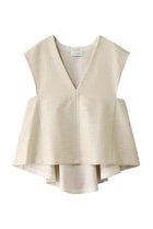 【ヒューエルミュージアム/hueLe Museum】の【STUMBLY】Back Peplum Blouse ホワイト|ID: prp329100003956555 ipo3291000000036877016