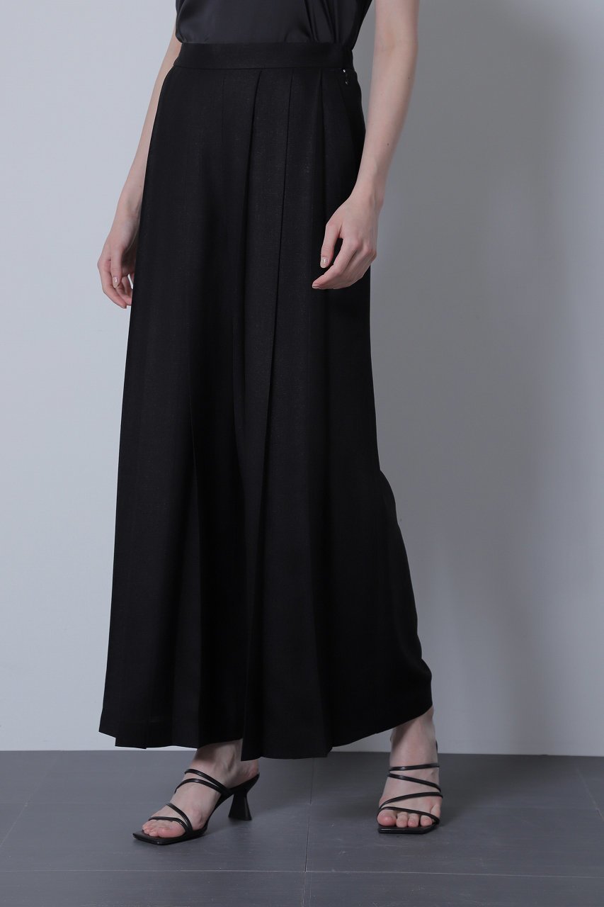 【ヒューエルミュージアム/hueLe Museum】の【STUMBLY】タックプリーツワイドパンツ 人気、トレンドファッション・服の通販 founy(ファニー) 　ファッション　Fashion　レディースファッション　Fashion for Women　パンツ　Pants & Trousers　シンプル　Simple, Minimal　スタイリッシュ　Stylish, Fashionable　ドレープ　Drape, Draping Fabric　フラップ　Flap, Flap Pocket　フランス　France, French　マニッシュ　Mannish, Boyish　ミリタリー　Military, Army Style　 other-1|ID: prp329100003956558 ipo3291000000032945557