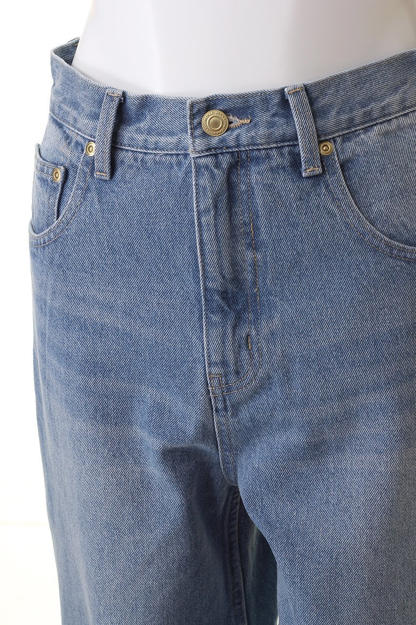【アルアバイル/allureville】のデニムオーバルラインPT B 人気、トレンドファッション・服の通販 founy(ファニー) 　ファッション　Fashion　レディースファッション　Fashion for Women　パンツ　Pants & Trousers　デニムパンツ・ジーンズ・美脚デニム　Denim Jeans & Pants　オーバル　Oval Design　ショート　Short, Short Length　タートルネック　Turtleneck, High Neck　デニム　Denim, Jeans Material　フィット　Fit, Slim Fit　other-5|ID: prp329100003958016 ipo3291000000032935110