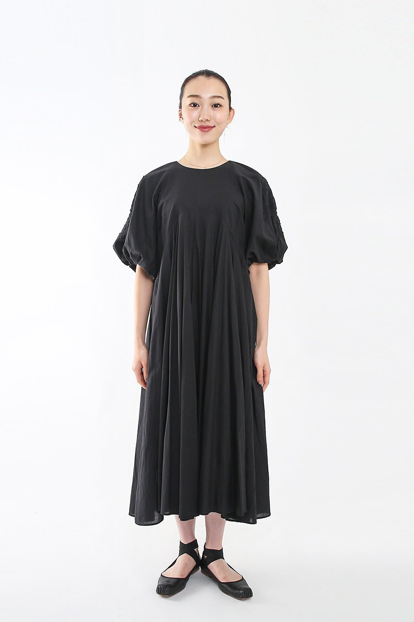 【アユーシ/AAYUSHI】のパフスリーブフレアワンピース 人気、トレンドファッション・服の通販 founy(ファニー) 　ファッション　Fashion　レディースファッション　WOMEN　ワンピース　Dress　チュニック　Tunic　おすすめ　Recommend　オケージョン　Occasion　チュニック　Tunic　ドレス　Dress　フレア　Flare　切替　Switching　other-3|ID: prp329100003958049 ipo3291000000031251838