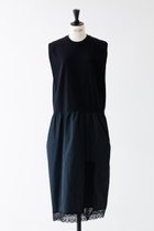 【デザイン ワークス/DESIGN WORKS】の【BEAUVET】タフタレースワンピース ブラック|ID: prp329100003960606 ipo3291000000032915120