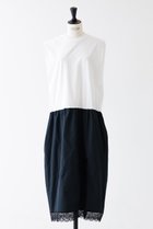 【デザイン ワークス/DESIGN WORKS】の【BEAUVET】タフタレースワンピース ホワイト|ID: prp329100003960606 ipo3291000000035957537