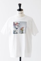 【デザイン ワークス/DESIGN WORKS】の【BEAUVET】フラワーフォトTシャツ ホワイト|ID: prp329100003960611 ipo3291000000032938797